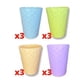 thumbnail image 1 of Set De 12 Vasos Plásticos Reutilizables, 1 of 3