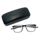 thumbnail image 1 of Gafas De Lectura Deportivas Lectores De Computadora Anti Luz Azul Para Hombres Y Mujeres Negro Gris 200 °, 1 of 5