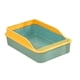 thumbnail image 5 of Caja De Arena Para Gatos Bandeja De Arena Para Mascotas Con Parte Superior Abierta Para Gatos De Interior Animales Peque?os Viajes Verde L, 5 of 5