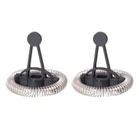 Magideal - Leche Rother Piezas De Repuesto Herramienta De Licuadora Fácil Clean Portátiles De Cafetera De Metal Portátiles De Repuesto Para El Movimiento De Café 2 Piezas