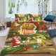 thumbnail image 2 of Leo y Tig Conjunto de sábanas temático, trío de piezas, cómodo y amigable con la piel, diseño único, regalo de decoración para el hogar para familiares, amigos y fans, 90 cm * 190 cm, 2 of 6