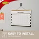 thumbnail image 4 of Wall Hooks Command, color negro mate medio, 2 ganchos y 4 tiras, 4 of 8