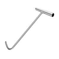 Bothyi - Gancho Para Alcantarilla, Gancho Para Tapa De Drenaje, Para Trampolines, Puertas Enrollables Y Tapas De Alcantarillado.