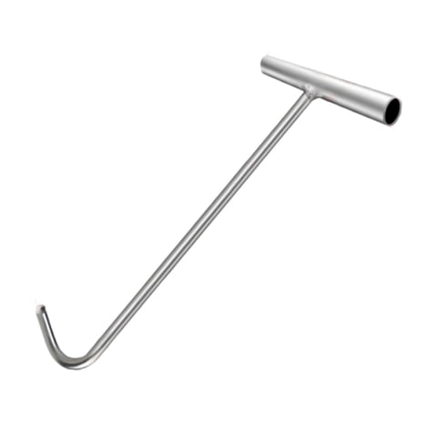 Bothyi - Gancho Para Alcantarilla, Gancho Para Tapa De Drenaje, Para Trampolines, Puertas Enrollables Y Tapas De Alcantarillado.