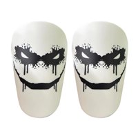 Magideal - 2X Espinilleras De Fútbol, Protectores De Pantorrilla, Equipo De Protección, Espinilleras, Espinilleras De Pierna Para Deportes, Niños, Niñas, Niños 10Cmx6Cm