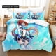 thumbnail image 1 of Kannuki Natsume Bedding Set Bed Set Adult Kid Bedroom Duvet cover Sets Bed Sheet Set, 1 of 5