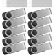 thumbnail image 1 of Unidad flash USB Kepmem de memoria USB 2.0 de 2 GB, color plateado, paquete de 10, 1 of 6