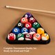 thumbnail image 5 of Juego de bolas de pool Barrington Billiards de 57 mm, resina duradera, 5 of 6