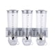 thumbnail image 1 of Dispensador de cereales, bote triple, refrigerio en grano de café, lata sellada, dispensador de alimentos secos, dispensador de dulces para el hogar,, 1 of 5