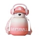 thumbnail image 1 of Botella De Agua 22 Oz Linda Taza De Entrenamiento De Boca Ancha Grande Para Niños De Oficina Al Aire Libre Rosa, 1 of 3
