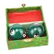 thumbnail image 5 of Bolas de con caja de almacenamiento Fortalecimiento de la muñeca de la mano Fitness duradero ación compacta Bolas de Baoding pa personas , Tai Chi Verde, 5 of 5
