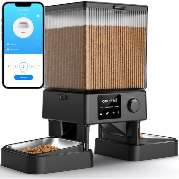 Comedero automático para gatos Oneisall 5 L WiFi 5G estable