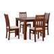 thumbnail image 2 of Comedor Ñuble Cuadrado 95X95 Cm Con 4 Sillas Caramelo-Beige, 2 of 13