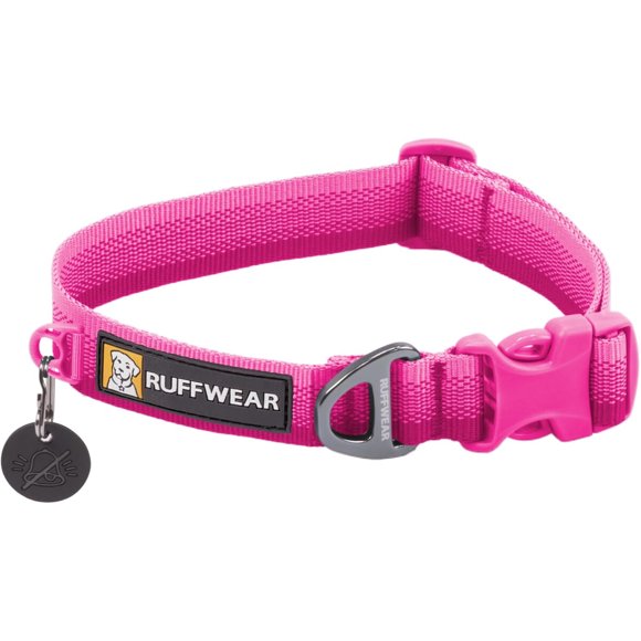 Ruffwear Front Range Dog Collar, Pink Rose, 1420