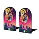 thumbnail image 1 of Penny Sujetalibros decorativos temáticos, tope para estantería con base antideslizante, uso dual para hogar y oficina - 2 piezas, 1 of 6