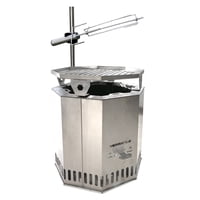 Versatile - Brasero Sin Humo Parrilla Y Spiedo