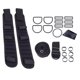 thumbnail image 3 of Conjunto De Arnés Dir Con Placa Trasera Para Buceo, Hombreras Con Bucle O, Piezas De Repuesto Para Buceo, Color Negro, 3 of 5
