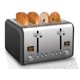 thumbnail image 1 of Tostadora SEEDEEM de 4 rebanadas de acero inoxidable, 7 tonos, 1800 W, oscura, 1 of 7