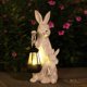 thumbnail image 1 of Escultura REYISO Conejo Solar LED 13 cm Decoración de Jardín, 1 of 5