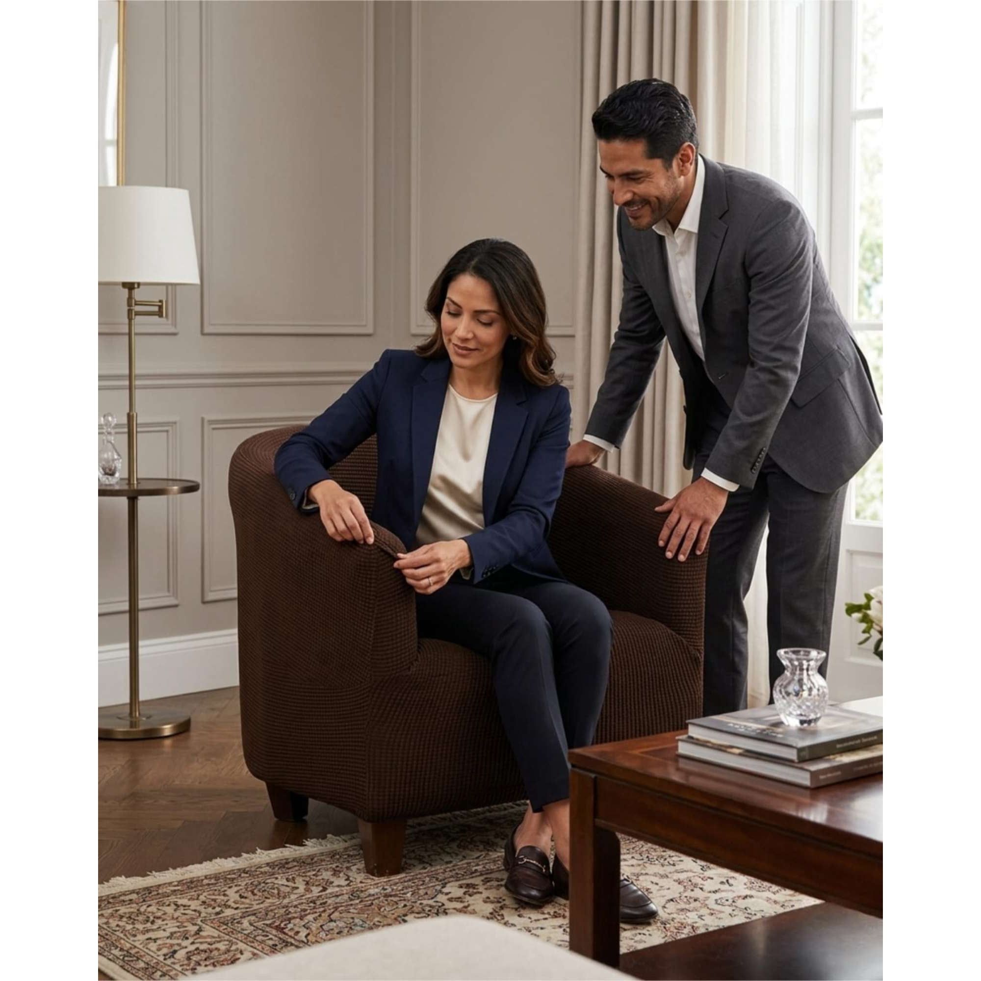 Myl Todo Hogar - Funda Para Poltrona Elástica Y Ajustable Protector De Sillón Premium