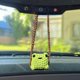 thumbnail image 1 of Cute Crochet Frog Car Decor, Rear View Mirror Accessories, Boh, 1 of 3