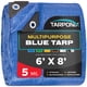 thumbnail image 1 of Lona TARPONIX 1,8 m x 2,4 m 5 mil Azul Impermeable, 1 of 7