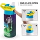 thumbnail image 4 of Sally Face Botella de Agua con Tapa Pop Top de Un Toque, Acero Inoxidable, a Prueba de Fugas, para Deportes, Botella Infantil azul 12 oz, 4 of 6