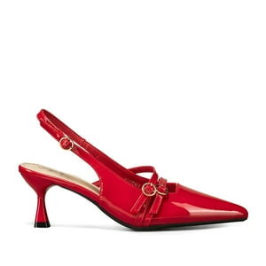 Zapato Talón Descubierto Formal Mujer Weide Ghe101