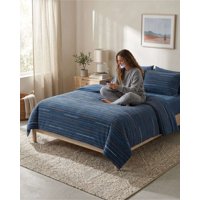 Mylhogar - Juego De Sabanas De Polar King Diseños Estampados Invierno