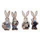 thumbnail image 2 of 2 Pares De Figuritas De Conejito De Decoración De Conejo De Pascua De Paja Para Vacaciones, 2 of 6