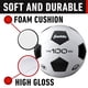 thumbnail image 3 of Balones de fútbol Franklin Sports F-100 tamaño 4 para jóvenes, paquete de 12, 3 of 6