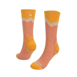 Calcetin Deportivo Corte Largo Trekking Andor Lhotse Ocre 40-44