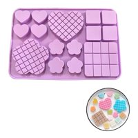 Genérico - Molde Para Chocolates Molde De Silicona Molde Flor 15Cavidad