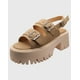 thumbnail image 1 of Sandalia Triple Hebilla Beige, 1 of 5