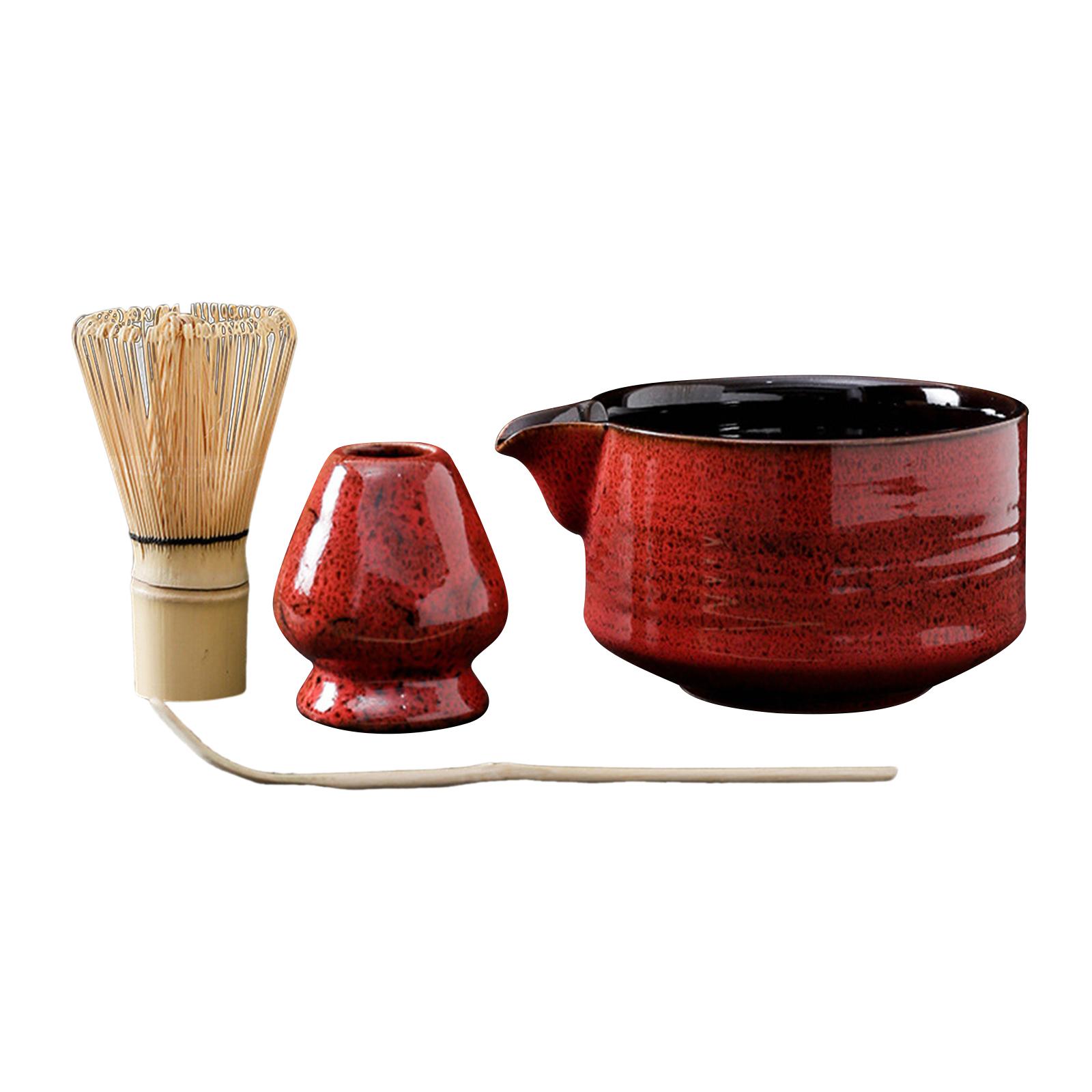 Bothyi - Juego De Matcha Tradicional De 4 Piezas El Mejor Regalo Para Los Amantes Del Té Familia De Bebidas