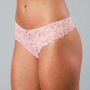 Colaless Lycra Y Encaje Flor Flores Mujer 13505-237