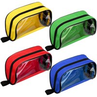 Xusx111 - Bolsas De Accesorios De Kit Médico De Primeros Auxilios Codificados En Color - Bolsa Con Cremallera Con Ventana Transparente - Conjunto De 4 Para Bolsas De Trauma Medic