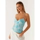 thumbnail image 1 of Crop Top Calipso XS Mostacillas Amarres Espalda, 1 of 5
