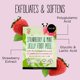 thumbnail image 2 of Mascarilla exfoliante para pies Oh K! Fresa y menta 1 par, 2 of 4