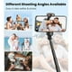 thumbnail image 3 of Trípode de palo de selfie de 150 cm, diseño integrado, control Bluetooth remoto, fácil de llevar, adecuado para viajes y selfies compatibles con iPhone y Android, 3 of 6