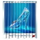 thumbnail image 1 of Cortina de ducha con diseño de Cenicienta y zapatos de cristal, con ganchos, tamaño 66 x 72 pulgadas, 1 of 3