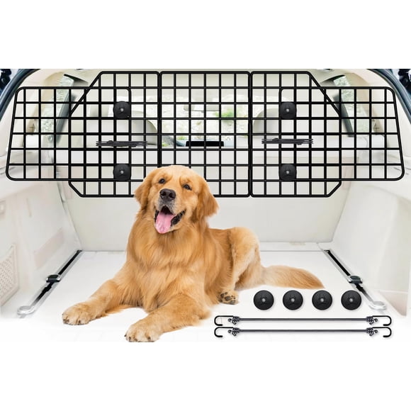 Barrera de coche para perros FEED GARDEN ajustable para todoterrenos y vehículos