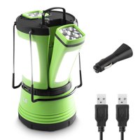 Lepro - Linterna De Camping Led Led Recargable De 600 Lúmenes Con Linterna