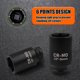 thumbnail image 3 of EGOFIX Socket 36 mm de Impacto Profundo, Cuadrado de 1/2 Pulgada, 6 Puntas, 3 of 3