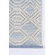 thumbnail image 3 of Alfombra de Área Momeni Hermosa Geométrica Tejida a Mano Azul Claro 60 × 90 cm, 3 of 6