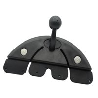Magideal - Soporte De Teléfono Con Cd Genérico, Montaje Estable, Práctico Y Fácil De Instalar, Accesorio Para Automóvil, Soporte Ajustable Para Teléfono Con Vent
