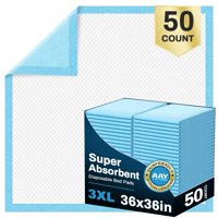 Almohadillas Desechables Aay De 90 X 90 Cm (50 Unidades), Superabsorbentes