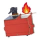 thumbnail image 2 of Adorno De Madera Para Bolígrafos, Caja Para Bolígrafos, Soporte Para Bolígrafos, Color Rojo, 2 of 3