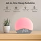 thumbnail image 2 of Máquina de sonido Sunrise Alarm Clock EASYERA mejorada, 2 of 8