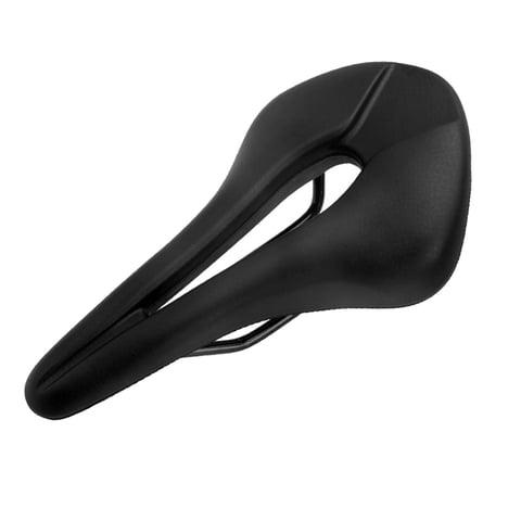 Magideal - Cojín Para Sillín De Bicicleta, Funda Para Asiento De Bicicleta, Cojín Cómodo, Disfruta Del Paseo, Hueco, Duradero, Portátil Para Bicicleta Estática Negro